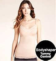 Tummy Control V Neck Floral Lace Camisole