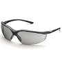 Elvex SG-12M Acer Safety Glasses, with Silver Mirror Hard Coated Polycarbonate Lenses & Graphite Frame.