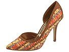 Chinese Laundry Women's North High Heels, Brown Multi Satin