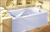 American Standard 2776.218WC Cadet 5' x 32'' Whirlpool w/ StayClean Hydro System I & Integral Apron (LH Outlet) - 2776.218WC