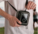 The Soundmaster® Express (White) Tote with Build-in Amplified Speaker