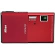 Nikon Coolpix S80 14.1 MP Digital Camera with 3.5-Inch OLED Touchscreen and 5x Wide-Angle Zoom Nikkor ED Lens (Red)