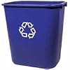 RCP295673BLU - Deskside Paper Recycling Containers