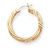Jewelry : 14k Polished 4mm Twisted Hoop Earrings