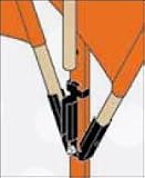 Flag Holder Assemblies, Wood or Fiberglass=Flag Bracket Only (for wooden dowel flags)
