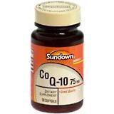 Sundown Co Q-10 (Coenzyme Q-10) 75 Mg Dietary Supplement Softgels - 30 Softgels