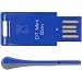 Kingston DataTraveler Mini Slim 4 GB USB 2.0 Flash Drive DTMSB/4GB (Blue)