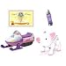 Teacup Piggies Snowmobile Playset with Piggy