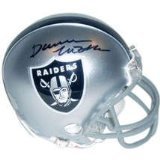 DARREN MCFADDEN SIGNED AUTOGRAPHED MINI HELMET OAKLAND RAIDERS COA + HOLOGRAM