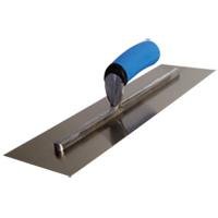 Bon Tools 12-748 Finishing Trowel 11" x 4 1/2" Carbon Steel Straight Wood Handle