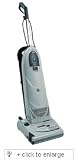 Lindhaus Silver Blue Upright Vacuum with 12 rollerbrush