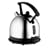 Dualit 72700 dome kettle chrome with black trim