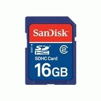 SanDisk 16GB SDHC SD Memory Card (SDSDB-016G-P36, Retail Packaging)