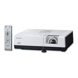 Sharp PG-D2710XL 3D Ready DLP Projector - 1080p - HDTV - 4:3 - NTSC PAL SECAM - 1024 x 768 - XGA - 2000:1 - 2700 LUMENS - USB - VGA - Ethernet - 274 W - White Color - 3 Year Warranty