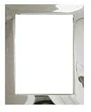 Reed & Barton Classic Channel 4-by-6-Inch Silver-plated Picture Frame