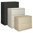 800 Series Two-Drawer Lateral File, 42w x 19-1/4d x 28-3/8h, Putty