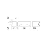 LIXIL メンテナンス部品 住器用部品 バスルーム 浴槽エプロン 1818(L) プレーンブラウン[RMFT504]