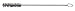 Single Spiral Wire Brush, 1/2", PK10