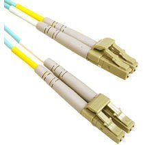 Cables To Go 36518 10Gb LC/LC LSZH Duplex 50/125 Multimode Fiber Patch Cable (5 Meters, Aqua)