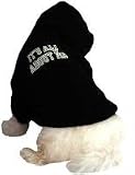 DOGGIE DUDS HOODED SWEATSHIRT IT'S ALL ABOUT ME BK SM