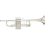 Bach C180SL Stradivarius Chicago Series C Trumpet, C180SL229CC Silver