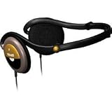 Maxell - Deluxe Stereo Folding Neck Band Headphones