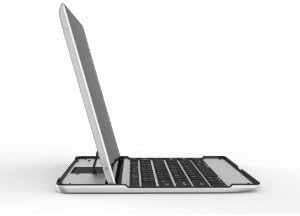 PortaCell® Multimedia Wireless Bluetooth Keyboard and Case with Bonus White Stylus Pen for Apple The New iPad (iPad 3rd Generation) 16GB 32GB 64GB