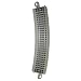 Bachmann Trains Snap - Fit E - Z Track 22� Radius Curved Track - Bulk (50 Pieces)