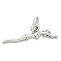 Swimmer Charm Diver Sterling Silver
