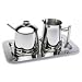 Frieling Creamer & Sugar Bowl with Tray