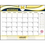 College Michigan Wolverines 2009 Desk Calendar