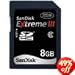 SanDisk Extreme III 8 GB Class 6 SDHC Flash Memory Card SDSDRX3-8192-A21