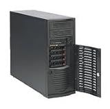 New Supermicro Superserver SYS-5036T-TB Mid-Tower Server Barebone System Bl ....