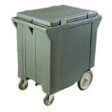 Cateraide 200lb Slate Blue Mobile Ice Caddy