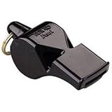 Fox 40 Pearl Black Referee Whistle