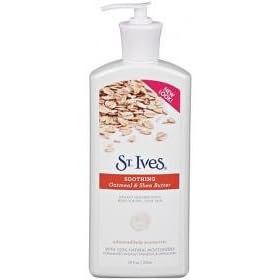 Soothing Oatmeal and Shea Butter Body Moisturizer Unisex by St. Ives, 18 Ounce