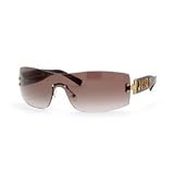 Juicy Couture - Juicy Couture Candy S Sunglasses, Shiny Gold Tortoise Frame/ Brown Gradient Lenses/ Crystals-Rhinestones