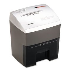 Light Duty C480C Strip Cut Paper Shredder - Silver Black (UNV38001) Category: Personal Confetti Cut Shredders
