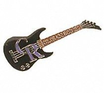 Buy Colorado Rockies Guitar Pin by Aminco by FansEdge