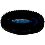 Junior Hard Rubber Curry Comb Brush, Black