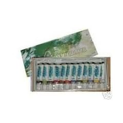 12 Tuben K�nstler Acrylfarben