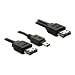 DELOCK Power Over eSATA Y- Kabel > USB mini und eSATA Stecker 1m