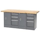 72 X 24 6 Drawer/2 Cabinets - Maple