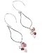 Tracy Matthews Raspberry Tear Drop Earrings