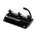 Office Products : Master 5335B 32-Sheet high-capacity lever action adjustable hole punch, 11/32 dia., black