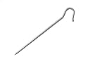 Vargo Outdoors Titanium Shepard's Hook Stake 165mm (6-pk)