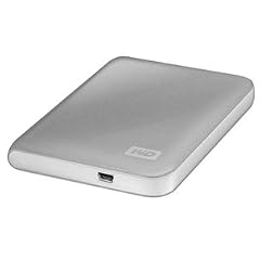 Western Digital WDBAAA5000ASL My Passport Essential 500GB externe Festplatte (6,4 cm (2,5 Zoll), 5400rpm, 8MB Cache, USB 2.0) silber