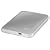 Western Digital My Passport Essential 500GB externe Festplatte (6,4 cm (2,5 Zoll), 5400rpm, 8MB Cache, USB 2.0) silber