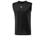Adidas Drive Climacool Men`s Sleevless Shirts - Dark Navy / White