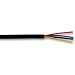 Aptii Alarm Cable Black 4 Core Burglar Security System Wire 